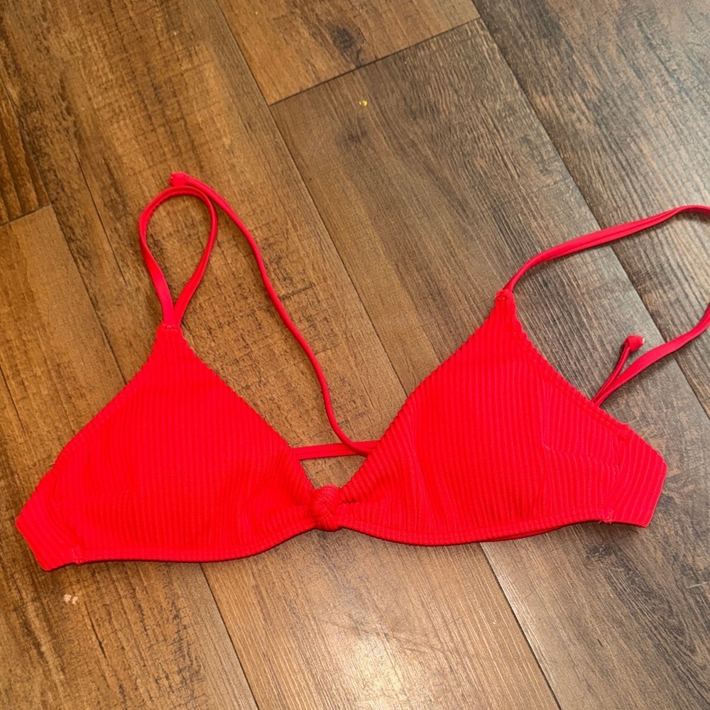 Hollister Vibrant Red Swimwear